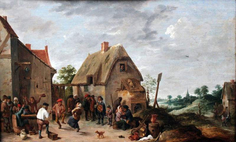 Village Fair Dance - David Teniers the Younger