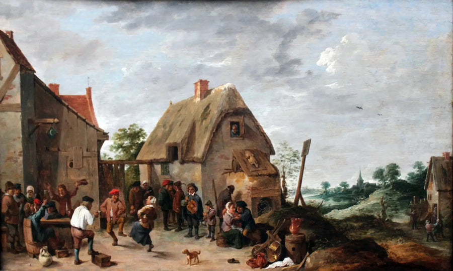 Village Fair Dance - David Teniers the Younger