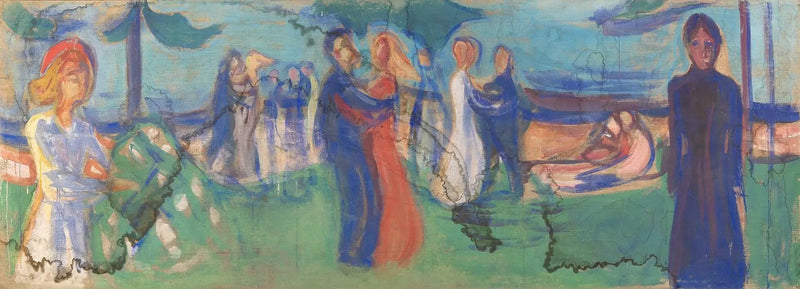 Dance by the Sea - Edvard Munch