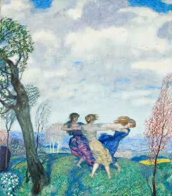 Round Dance - Franz Von Stuck