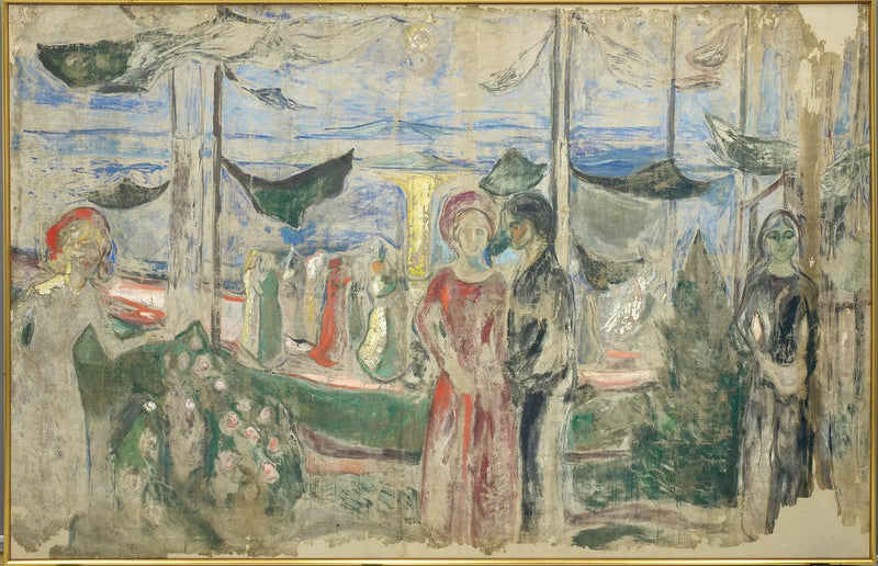 Dance on the Beach - Edvard Munch