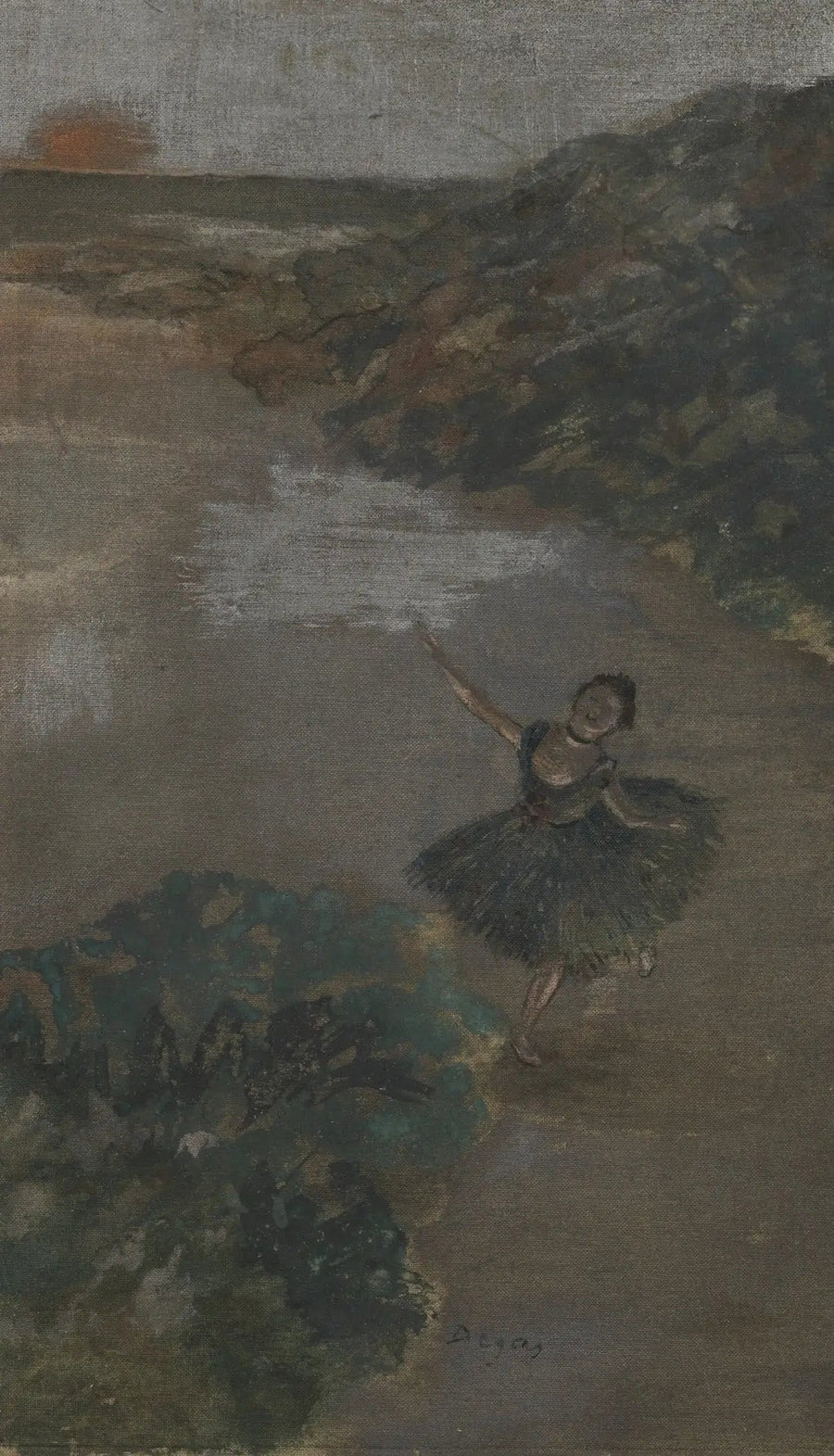 Dancer on Stage - Edgar Degas