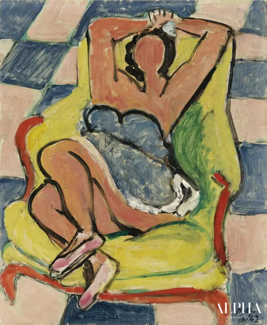 Danseuse au repos - Matisse - Reproductions de tableaux et peintures haut de gamme