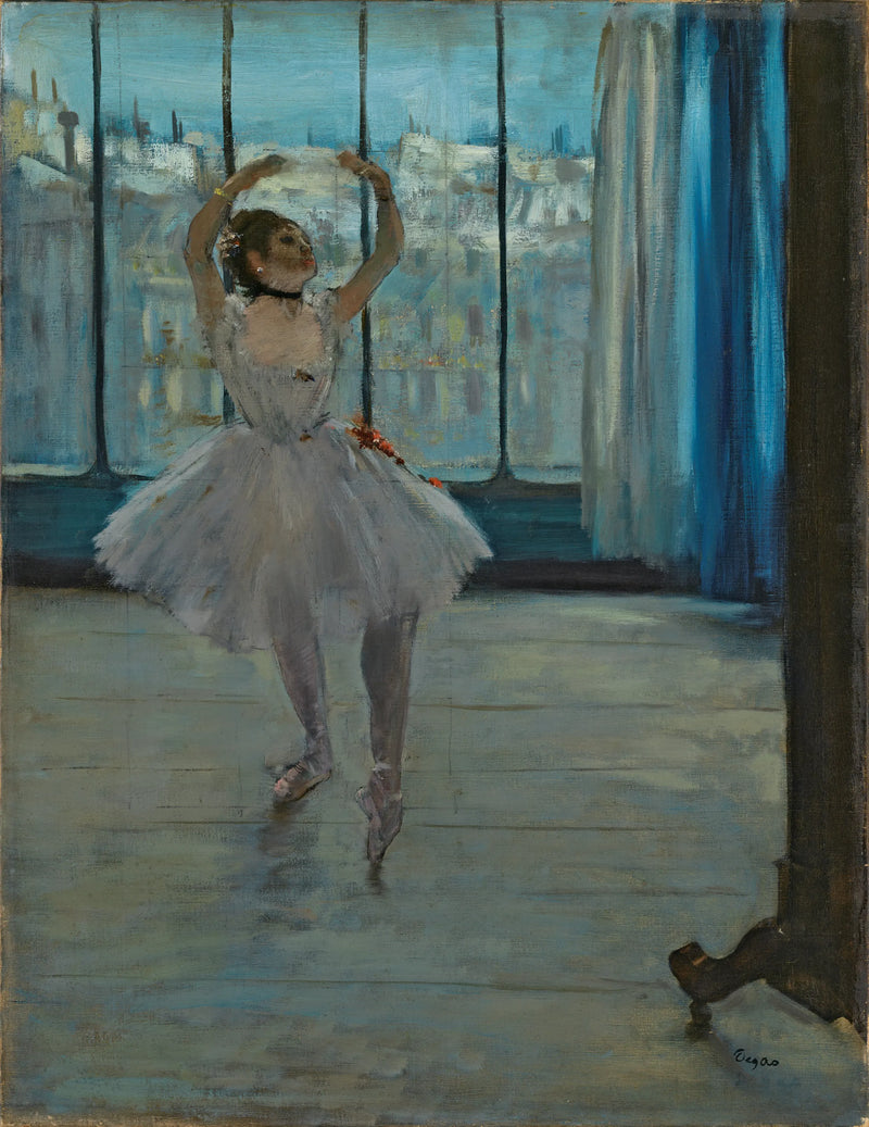 The Dancer in the Photographer's Studio - Edgar Degas
