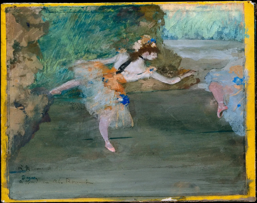 Dancer on Stage - Edgar Degas