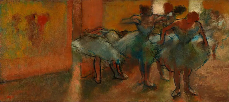 Dancers at the Home - Edgar Degas