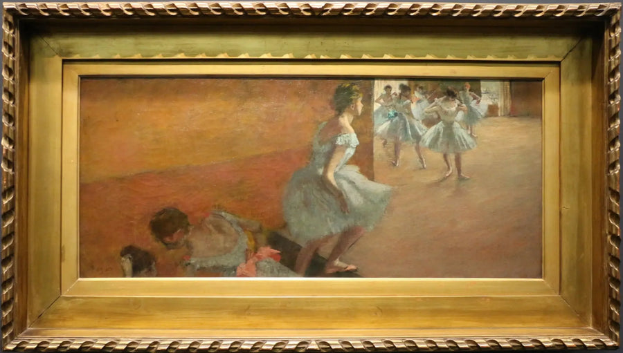 Dancers Ascending a Staircase - Edgar Degas