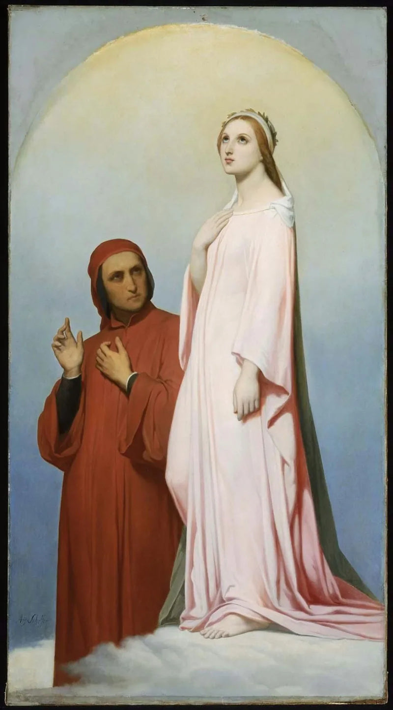Dante and Beatrice - Ary Scheffer