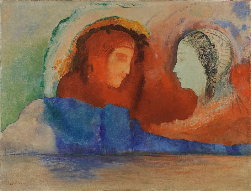 Dante and Beatrice - Odilon Redon