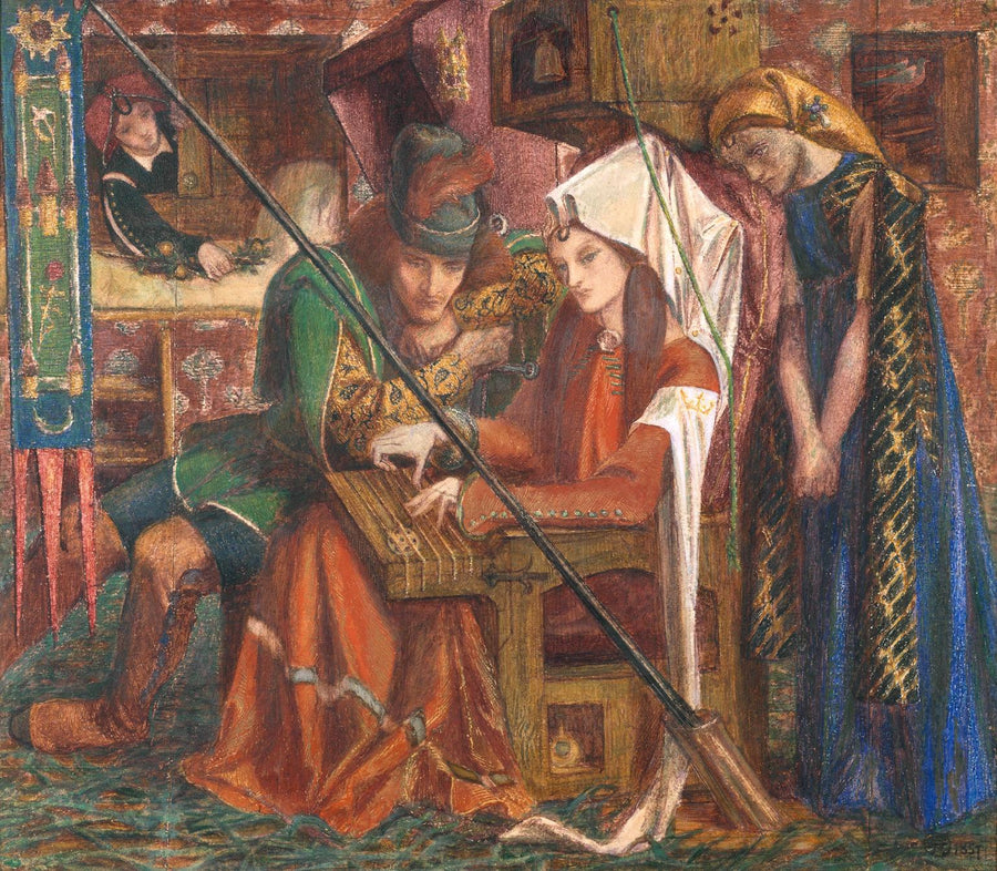 La Mélodie des sept tours - Dante Gabriel Rossetti