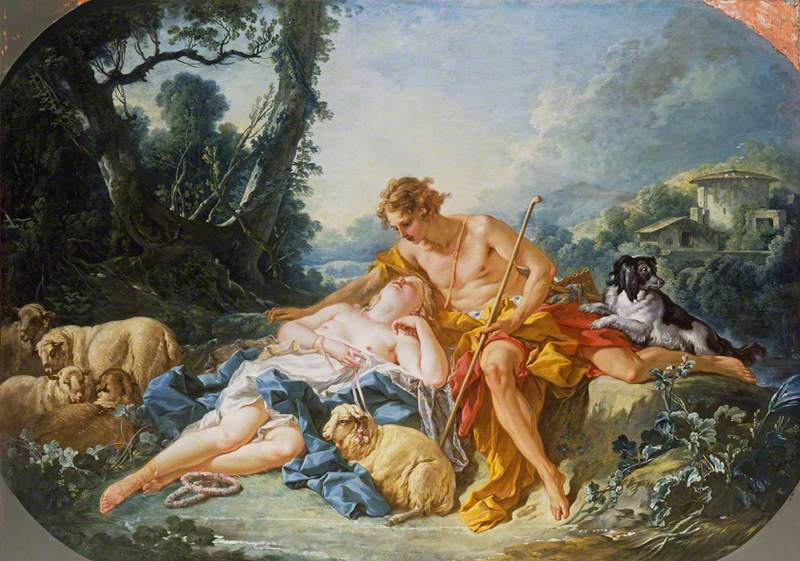 Daphnis and Chloe - François Boucher