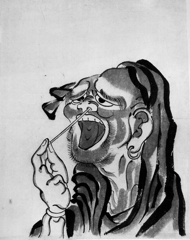 Daruma (Buddhist saint) - Hokusai