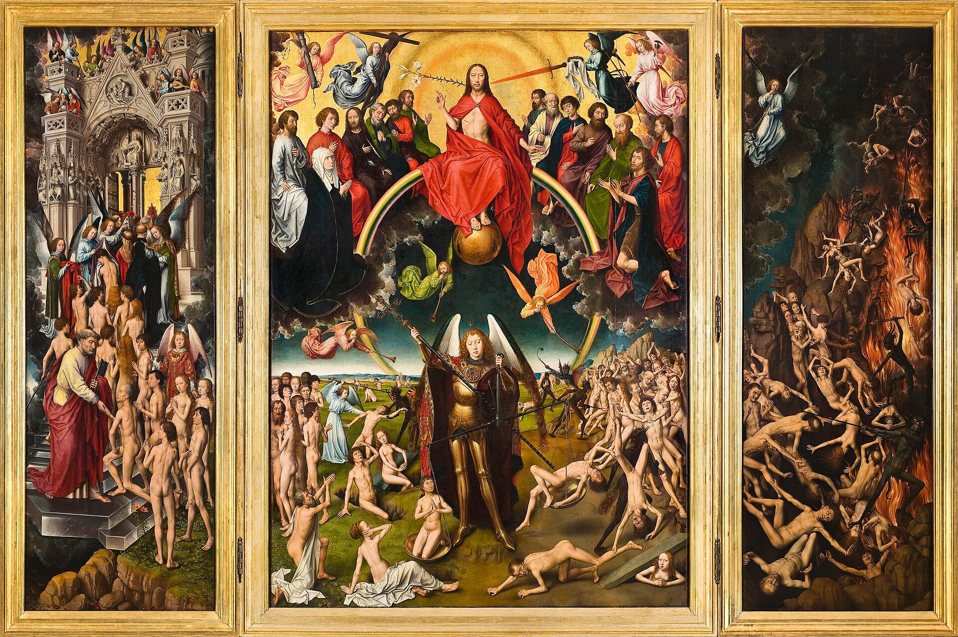 Triptyque du Jugement dernier - Hans Memling