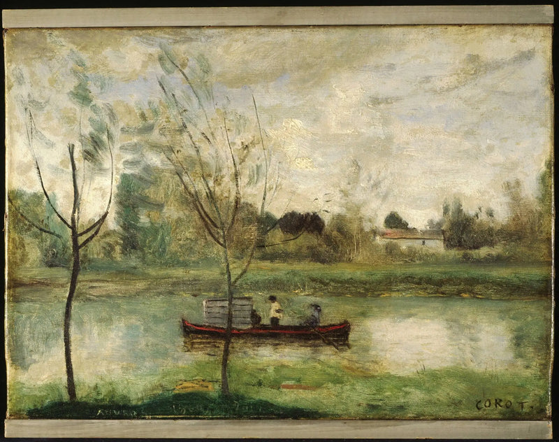 Daubigny works on his 