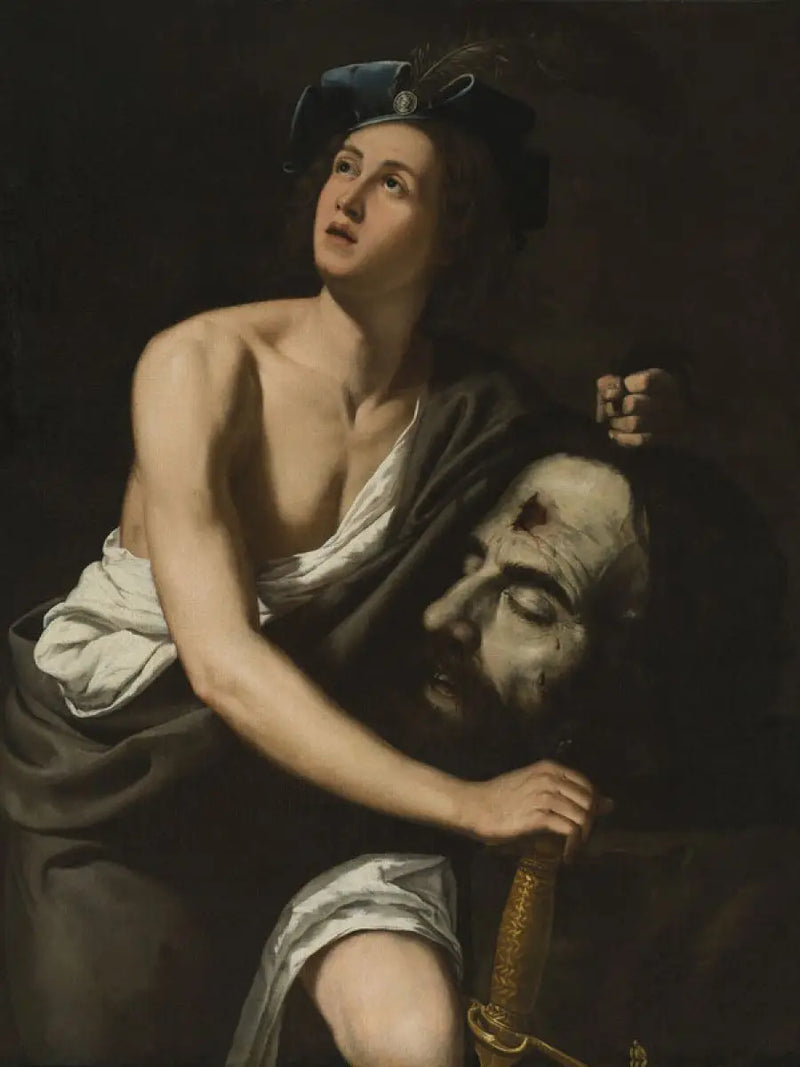 David with the Head of Goliath - Artemisia Gentileschi