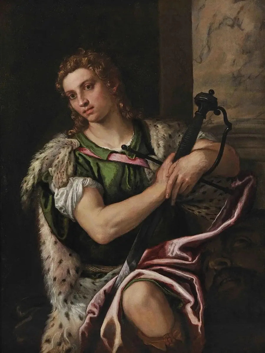David with the Head of Goliath - Paul Véronèse