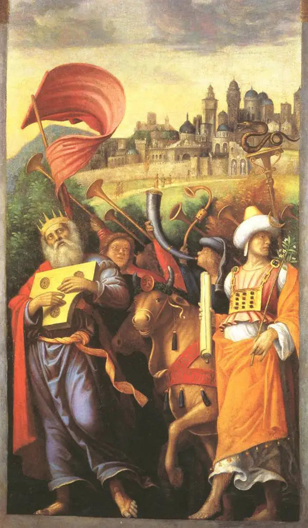 David devant l'Arche d'Alliance - Antonio da Correggio