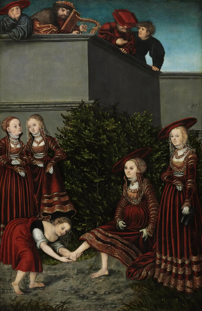 David and Bathsheba - Lucas Cranach the Elder