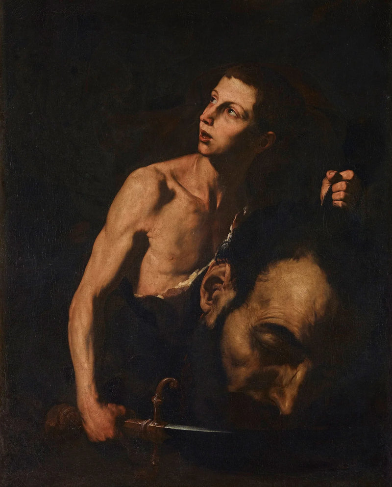 David and Goliath - Jusepe de Ribera