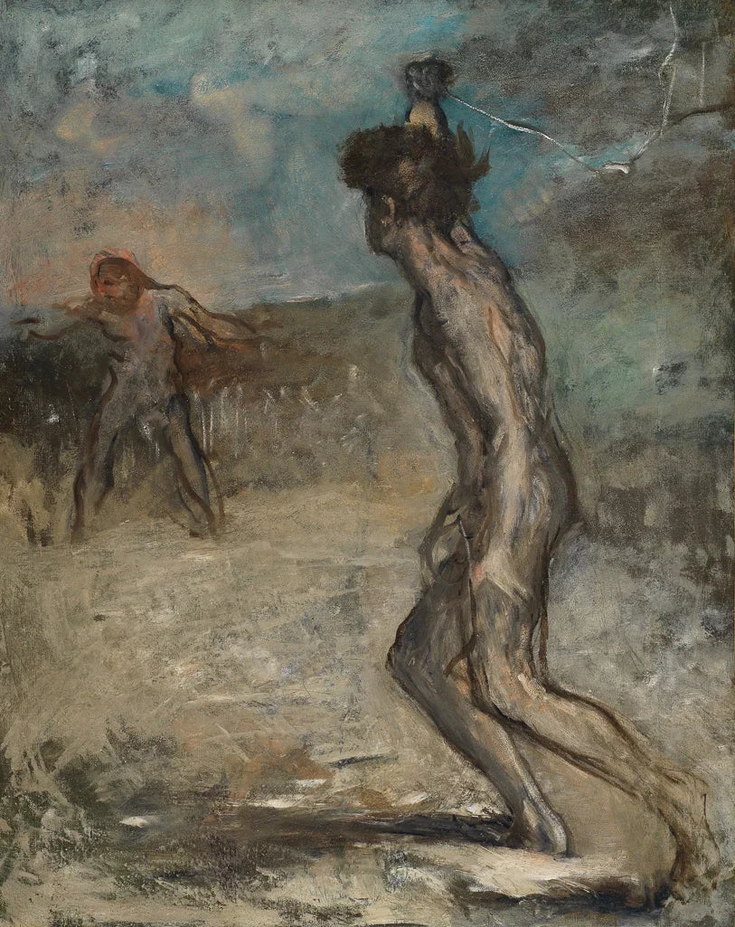 David and Goliath - Edgar Degas