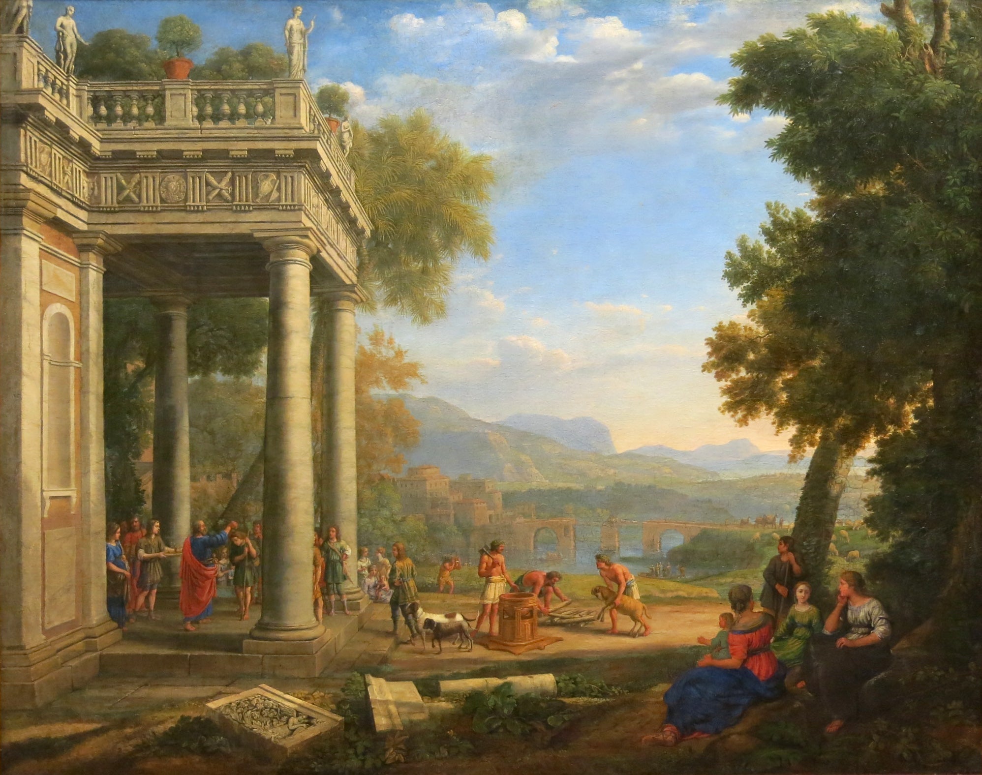 David sacré roi by Samuel - Claude Lorrain