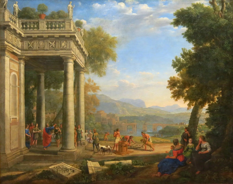 David sacré roi by Samuel - Claude Lorrain