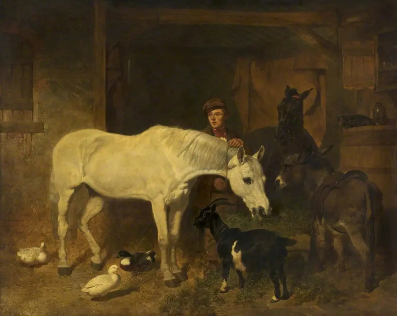 Back from the market - John Frederick Herring, Sr.