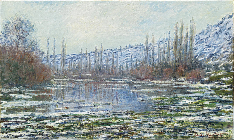 The Debacle at Vétheuil W566 - Claude Monet