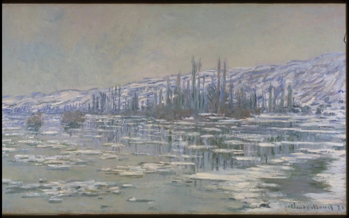 The Debacle or The Ice Cubes W565 - Claude Monet