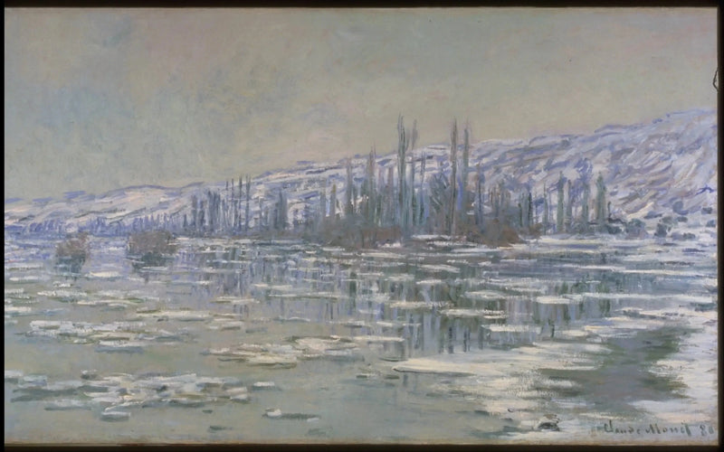 The Debacle or The Ice Cubes W565 - Claude Monet