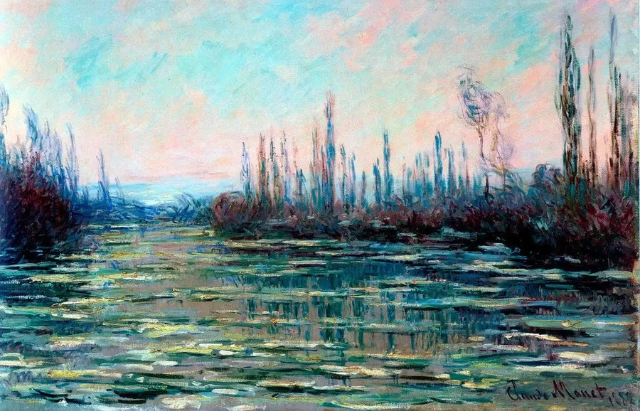 The Collapse - Claude Monet