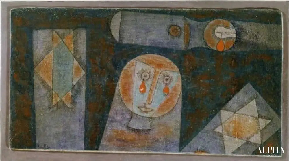 Déchirures sanglantes - Paul Klee - Reproductions de tableaux et peintures haut de gamme