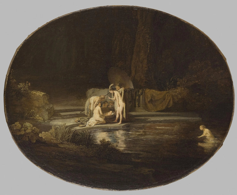 The Discovery of Moses - Rembrandt