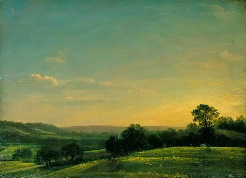 Dedham Vale, evening - John Constable