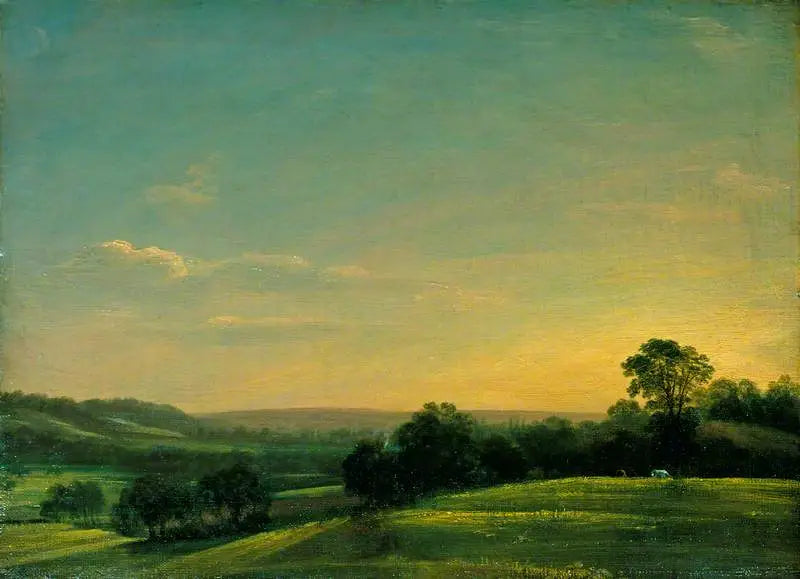 Dedham Vale, evening - John Constable