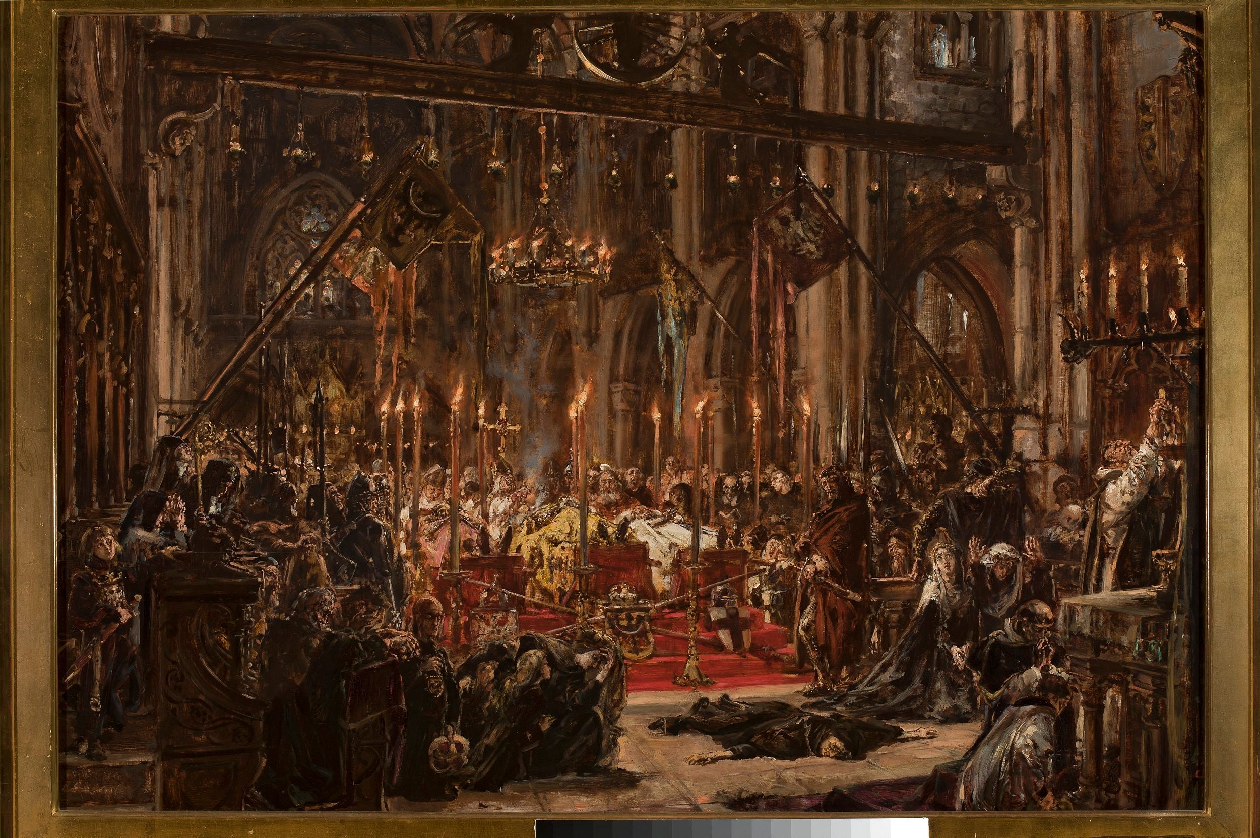 Defeat of Legnica, from the series « History of Civilization in Poland » - Jan Matejko