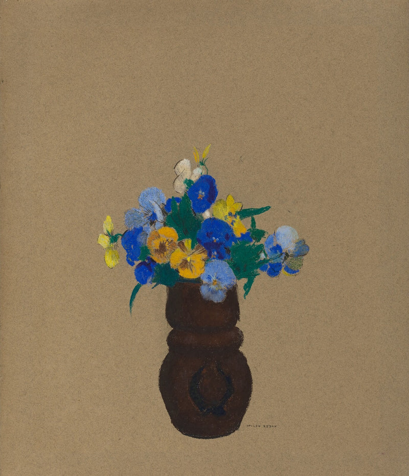 Pansies - Odilon Redon