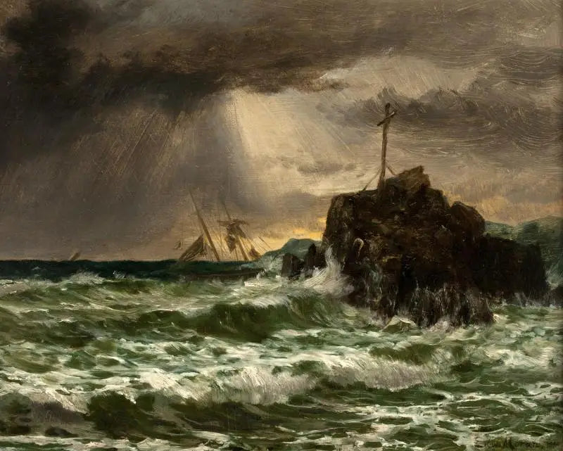 Clearing of the Storm - Edward Moran