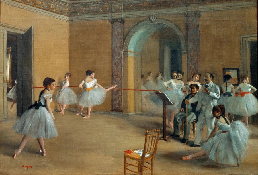 The Foyer of the Dance at the Opera on Le Peletier Street - Edgar Degas