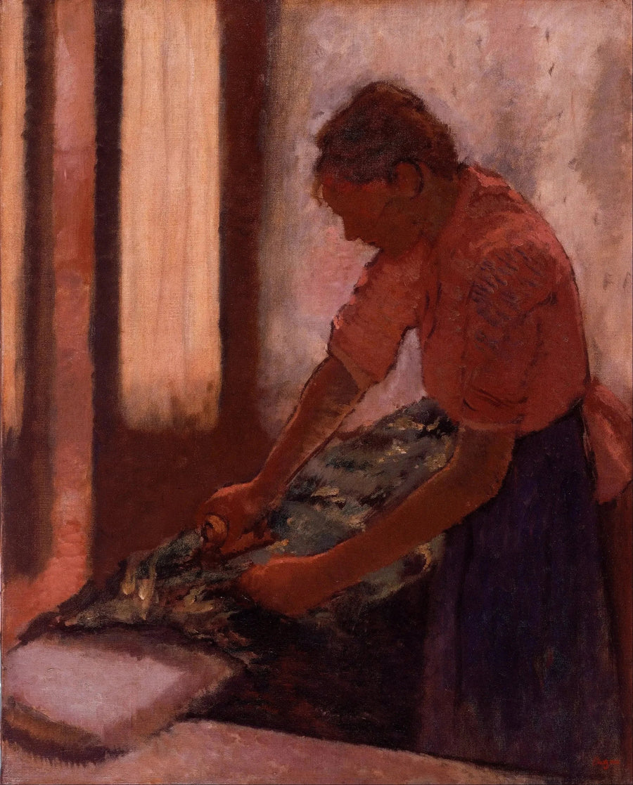 Woman Ironing - Edgar Degas
