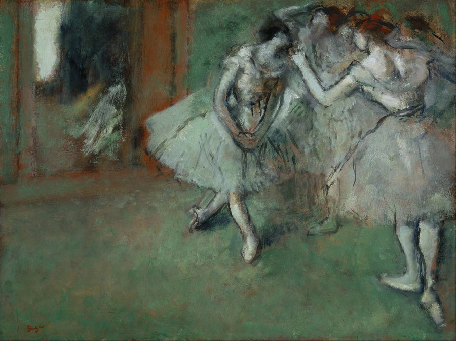 A Group of Dancers - Edgar Degas