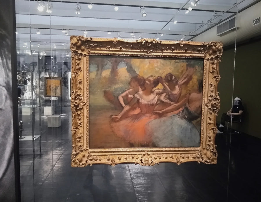 Four Ballerinas on Stage - Edgar Degas