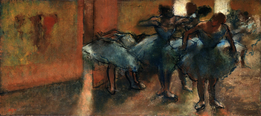 Dancers at the Home - Edgar Degas