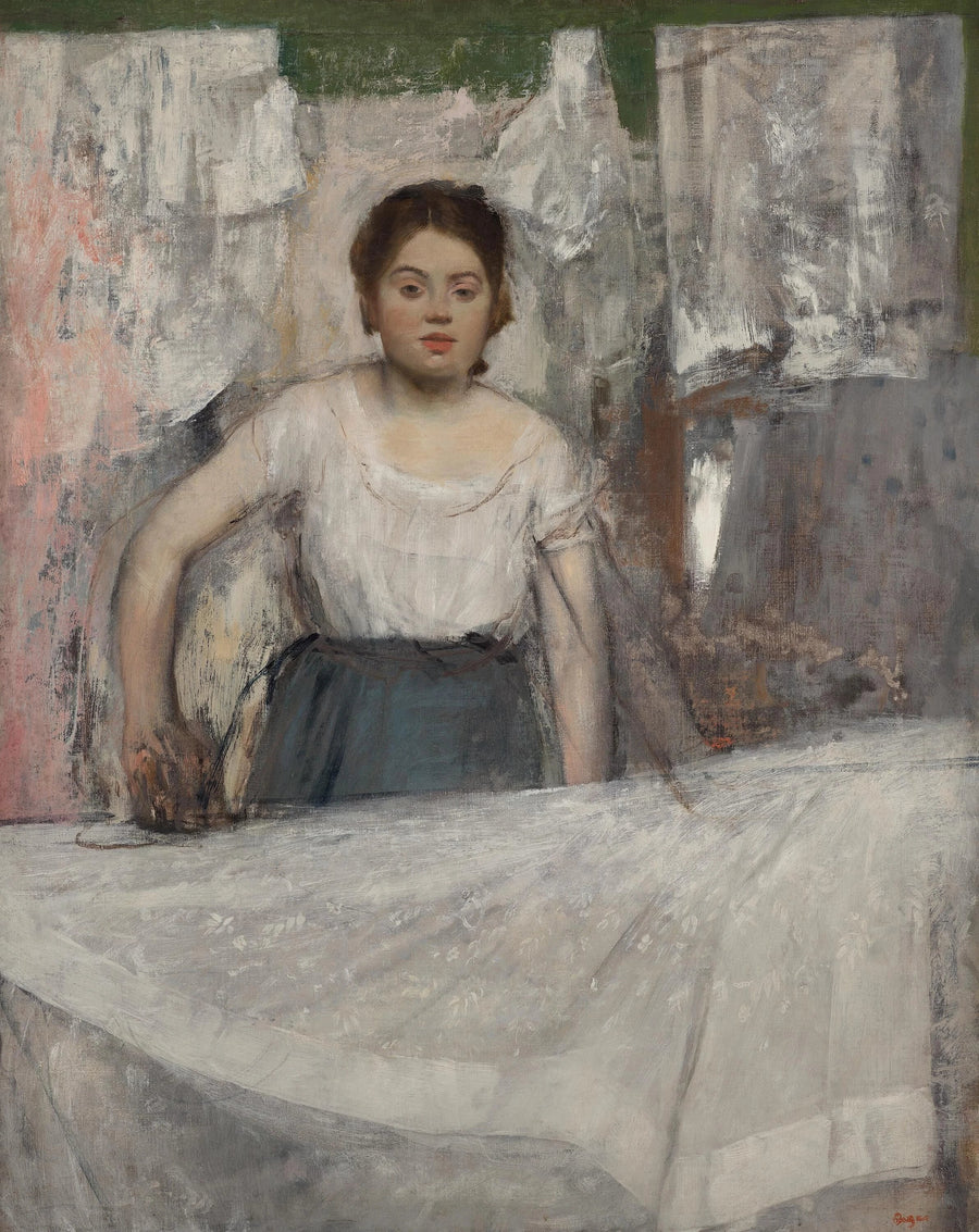 The Laundress - Edgar Degas