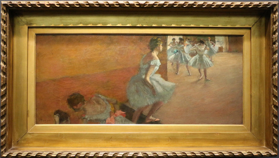 Dancers Ascending a Staircase - Edgar Degas