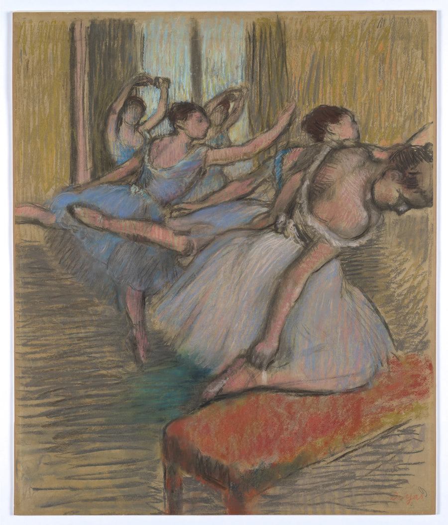 The Dancers - Edgar Degas