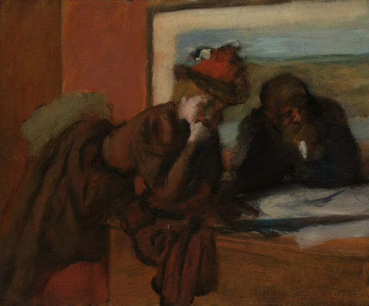The Conversation, 1885-1895 - Edgar Degas