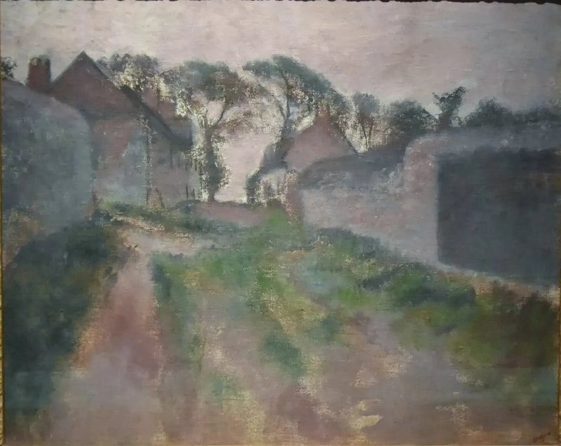 Village Street. Saint-Valéry-sur-Somme - Edgar Degas