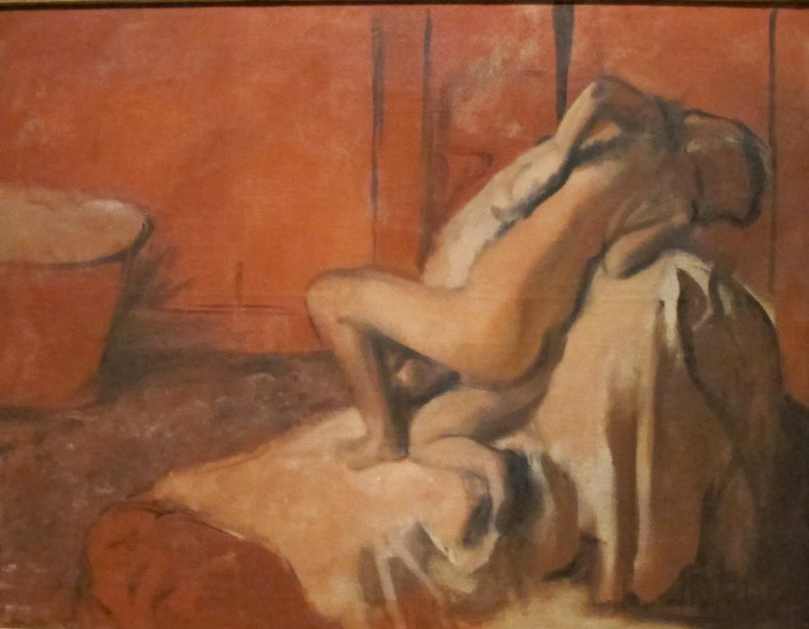 After the Bath - Edgar Degas