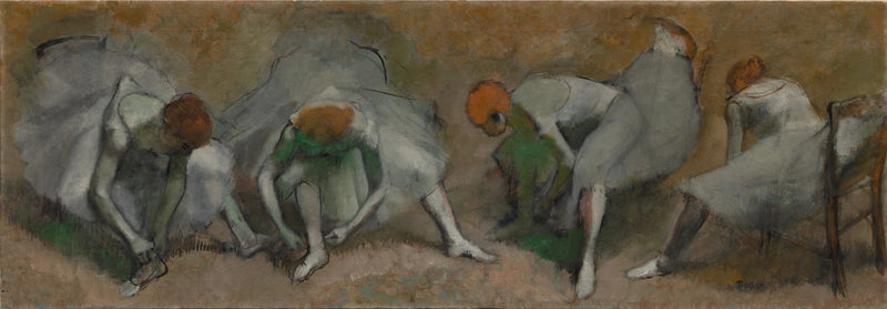 Dance Frieze - Edgar Degas